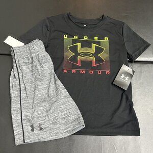 NWT Under Armour Athletic Set Boys Size 5